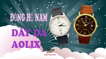 dong ho nam aolix day da duoi 3 trieu