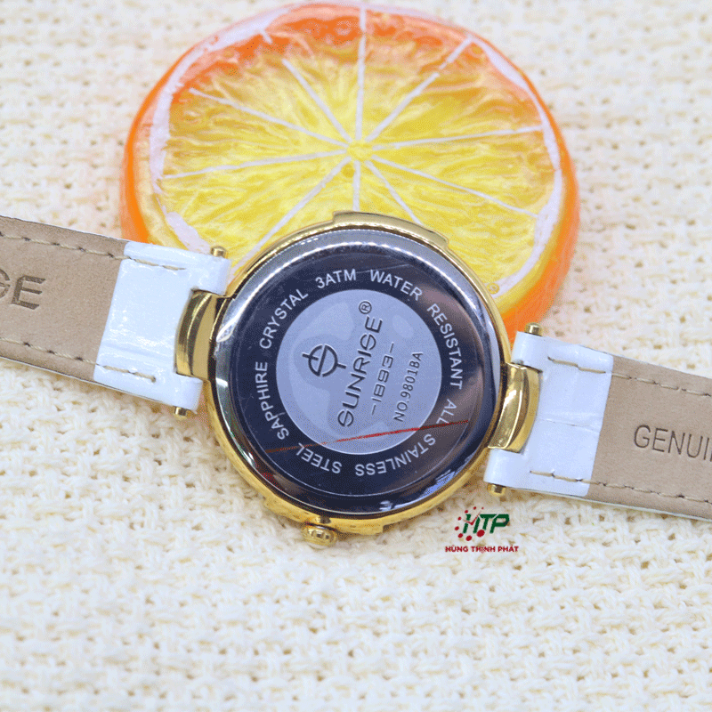 Thiết Kế Đến Từ Đồng Hồ Nữ Sunrise 9801BA-DLK-V-GL